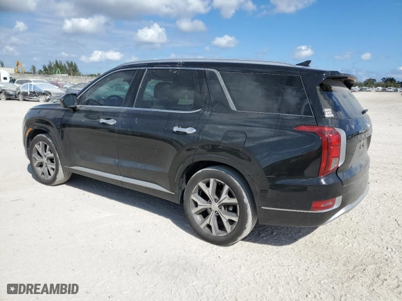 2021 Hyundai Palisade Limited with VIN KM8R54HEXMU299037, listed as a Copart auction lot 44104305 with 65,718 mi miles and Non Repairable. Bid and sale history available at carsss.com. Image 2.