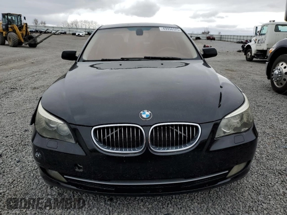 2008 BMW 5 Series 528i with VIN WBANU53588CT03677, listed as a Copart auction lot 49956525 with 183,194 mi miles and Salvage Title. Bid and sale history available at carsss.com. Image 5.