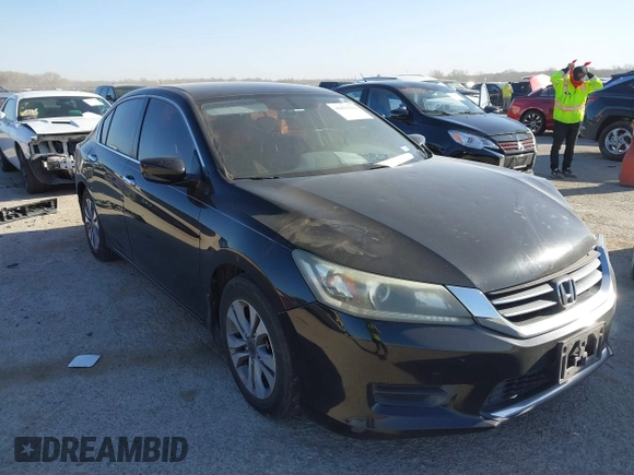 2015 Honda Accord LX with VIN 1HGCR2F30FA095213, listed as a IAAI auction lot 41831332 with 142,284 mi miles and . Bid and sale history available at DreamBid. Image 1.