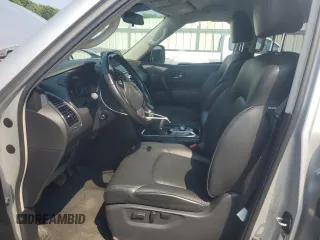 2021 Nissan Armada SV with VIN JN8AY2AD8M9661419, listed as a Copart auction lot 62631524 with 76,739 mi miles and Salvage Title. Bid and sale history available at carsss.com. Image 7.