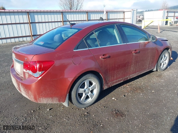 2012 Chevrolet Cruze LT w/1LT with VIN 1G1PF5SCXC7236113, listed as a IAAI auction lot 41254192 with 194,031 mi miles. Bid and sale history available at carsss.com. Image 4.