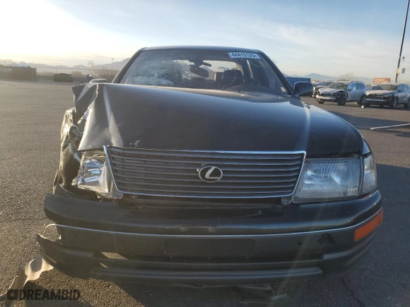 1997 Lexus LS 400 Luxury Sdn with VIN JT8BH28F5V0091634, listed as a Copart auction lot 44415125 with 153,238 mi miles and Salvage Title. Bid and sale history available at carsss.com. Image 5.