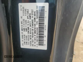 2016 Honda Accord Touring with VIN 1HGCT2B01GA005596, listed as a Copart auction lot 49117975 with 111,422 mi miles and Salvage Title. Bid and sale history available at DreamBid. Image 14.