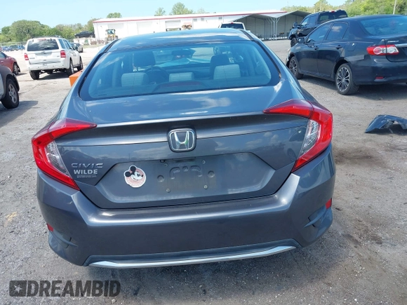 2019 Honda Civic Sedan LX with VIN 2HGFC2F64KH596741, listed as a IAAI auction lot 41944706 with 88,832 mi miles. Bid and sale history available at carsss.com. Image 16.