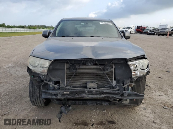 2012 Dodge Durango SXT with VIN 1C4RDHAG9CC335430, listed as a Copart auction lot 55495995 with 210,063 mi miles and Salvage title. Bid and sale history available at DreamBid. Image 5.