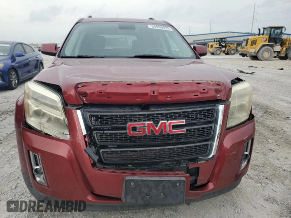 2012 GMC Terrain SLT-1 with VIN 2GKALUEK2C6311393, listed as a Copart auction lot 54000025 with 99,962 mi miles and Salvage Title. Bid and sale history available at DreamBid. Image 5.