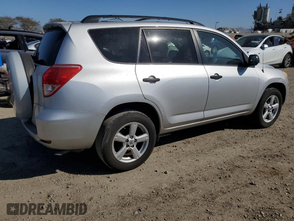 2007 Toyota RAV4 with VIN JTMZK33V775014422, listed as a Copart auction lot 46917915 with 201,315 mi miles and Clean Title. Bid and sale history available at DreamBid. Image 3.