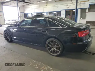 2013 Audi A6 Prestige with VIN WAUHGAFC5DN089463, listed as a Copart auction lot 57886495 with Not provided miles and Salvage title. Bid and sale history available at DreamBid. Image 2.