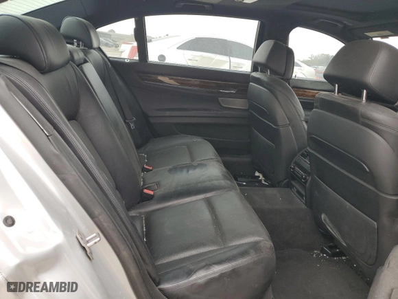 2013 BMW 7 Series 750Li with VIN WBAYE8C56DD133044, listed as a Copart auction lot 49092615 with 169,699 mi miles and Salvage Title. Bid and sale history available at carsss.com. Image 10.