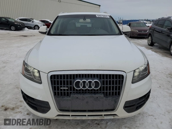 2011 Audi Q5 Premium Plus with VIN WA1LFAFP6BA052147, listed as a Copart auction lot 84075824 with 168,494 mi miles and Clean Title. Bid and sale history available at DreamBid. Image 5.