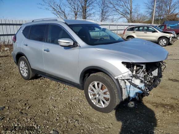 2019 Nissan Rogue S with VIN 5N1AT2MV0KC767504, listed as a Copart auction lot 47038365 with 72797 miles and Salvage Title. Bid and sale history available at carsss.com. Image 4.