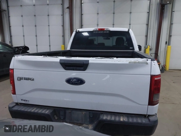 2017 Ford F-150 XL with VIN 1FTFX1EG1HKD34264, listed as a IAAI auction lot 41868204 with 152,290 mi miles. Bid and sale history available at carsss.com. Image 16.