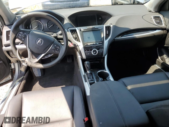 2020 Acura TLX with VIN 19UUB1F36LA013709, listed as a Copart auction lot 49624703 with 0 mi miles. Bid and sale history available at carsss.com. Image 8.