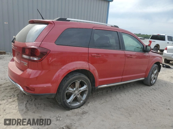 2017 Dodge Journey Crossroad Plus with VIN 3C4PDCGG4HT594808, listed as a Copart auction lot 54072115 with Not Provided miles and Clean Title. Bid and sale history available at DreamBid. Image 3.
