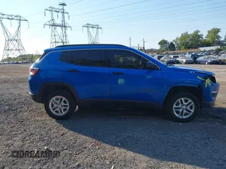 2021 Jeep Compass Sport with VIN 3C4NJDAB7MT509781, listed as a IAAI auction lot 40584066 with 67,661 mi miles and . Bid and sale history available at DreamBid. Image 13.
