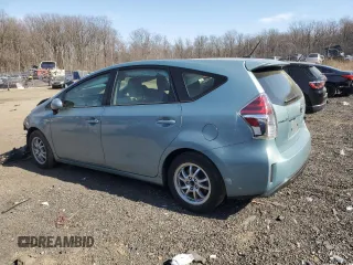 2017 Toyota Prius v Two with VIN JTDZN3EU0HJ074370, listed as a Copart auction lot 48573605 with 67,060 mi miles and Salvage Title. Bid and sale history available at carsss.com. Image 2.