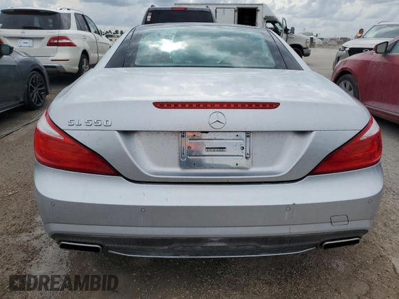 2013 Mercedes-Benz SL-Class SL 550 with VIN WDDJK7DA4DF001400, listed as a Copart auction lot 74993704 with 0 mi miles and Non Repairable. Bid and sale history available at carsss.com. Image 6.