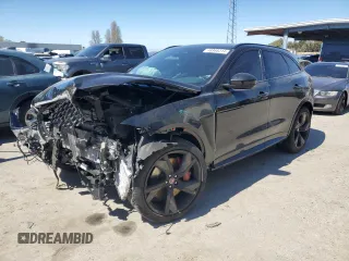 2023 Jaguar F-Pace SVR with VIN SADCZ2EE5PA711978, listed as a Copart auction lot 48968314 with 5,907 mi miles and Salvage Title. Bid and sale history available at DreamBid. Image 1.