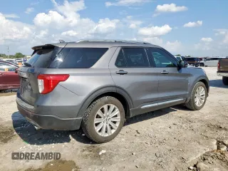 2021 Ford Explorer Limited z VIN 1FMSK7FHXMGA70607, wystawiony jako Copart lot #64111035 z przebiegiem 72 199 mil mil oraz Szkoda całkowita • Salvage title. Historia ofert i sprzedaży dostępna na DreamBid. Obrazek 3.