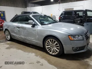 2010 Audi A5 Premium Plus with VIN WAULFAFH8AN007536, listed as a Copart auction lot 78425804 with 167,212 mi miles and Salvage Title. Bid and sale history available at carsss.com. Image 4.