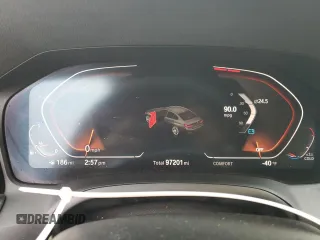 2019 BMW 3 Series 330i xDrive with VIN 3MW5R7J52K8A05155, listed as a Copart auction lot 88263325 with 97,201 mi miles and Salvage Title. Bid and sale history available at DreamBid. Image 9.