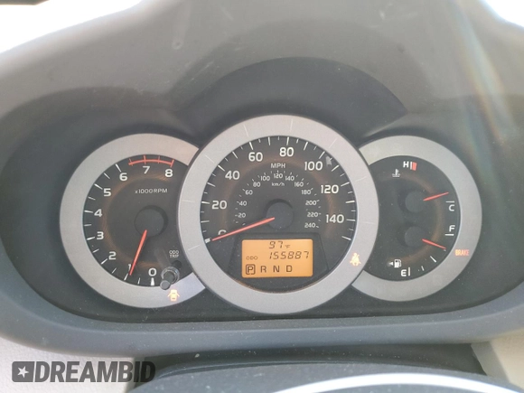 2010 Toyota RAV4 Limited with VIN 2T3DK4DV0AW018262, listed as a Copart auction lot 62106645 with 155,887 mi miles and Salvage title. Bid and sale history available at DreamBid. Image 9.