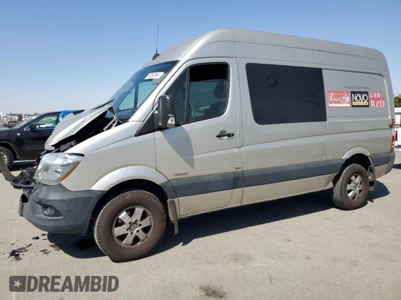 2016 Mercedes-Benz Sprinter with VIN WD4PE7DD0GP183493, listed as a Copart auction lot 69262844 with 1,000 mi miles and Salvage Title. Bid and sale history available at DreamBid. Image 1.