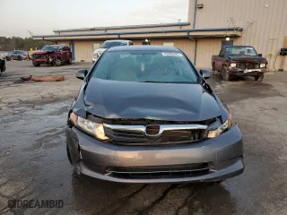2012 Honda Civic Sdn LX with VIN 19XFB2F56CE099972, listed as a Copart auction lot 43468485 with 81,731 mi miles and Salvage Title. Bid and sale history available at carsss.com. Image 5.
