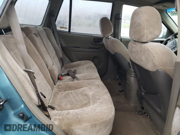 2001 Hyundai Santa Fe GLS with VIN KM8SC83D11U103866, listed as a Copart auction lot 88311825 with 201,152 mi miles and Salvage Title. Bid and sale history available at carsss.com. Image 12.