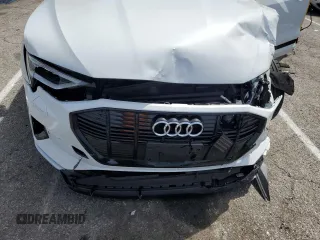 2022 Audi e-tron Premium with VIN WA1AAAGE3NB013467, listed as a Copart auction lot 47391893 with 22,979 mi miles. Bid and sale history available at carsss.com. Image 12.