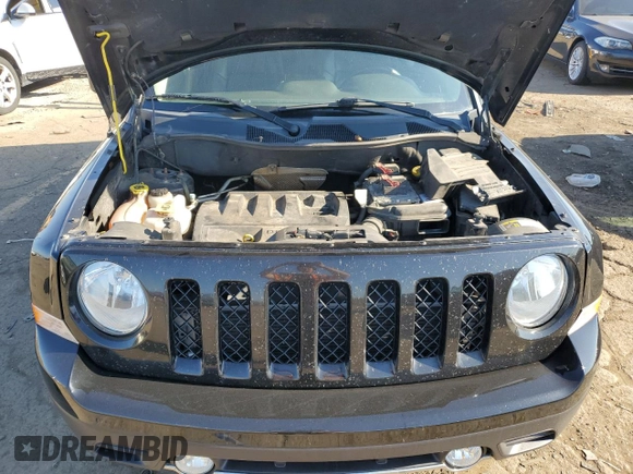 2017 Jeep Patriot High Altitude with VIN 1C4NJRFB6HD196157, listed as a Copart auction lot 76880364 with 109,483 mi miles and Clean title. Bid and sale history available at DreamBid. Image 12.
