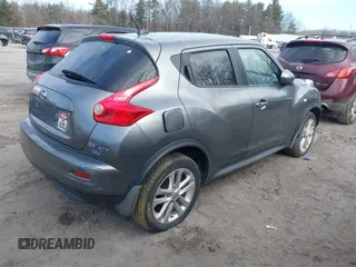 2012 Nissan Juke SV with VIN JN8AF5MV7CT107723, listed as a IAAI auction lot 41705073 with 178,449 mi miles. Bid and sale history available at carsss.com. Image 4.