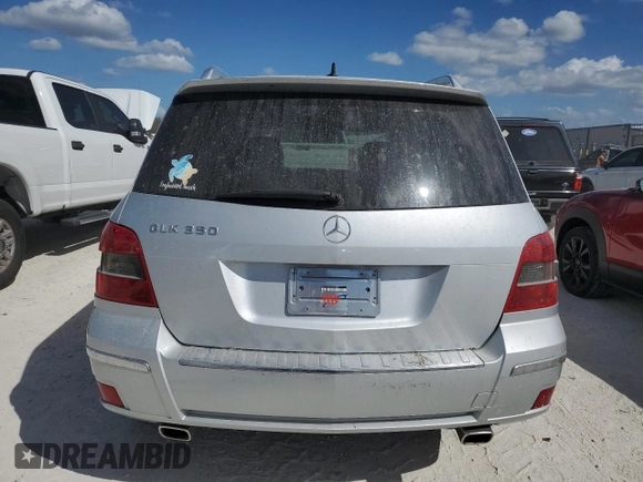 2010 Mercedes-Benz GLK 350 with VIN WDCGG5GB1AF390503, listed as a Copart auction lot 76828614 with Not Provided miles and Non Repairable. Bid and sale history available at DreamBid. Image 6.