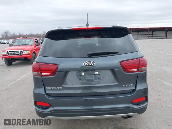 2020 Kia Sorento EX V6 with VIN 5XYPHDA58LG709928, listed as a IAAI auction lot 41826419 with 1 mi miles. Bid and sale history available at carsss.com. Image 17.