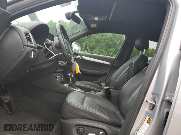 2018 Audi Q3 Premium with VIN WA1BCCFSXJR003408, listed as a Copart auction lot 60112115 with 128,146 mi miles and Salvage title. Bid and sale history available at DreamBid. Image 7.
