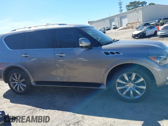 2011 Infiniti QX56 7-passenger with VIN JN8AZ2NE3B9005416, listed as a IAAI auction lot 41624141 with 285,228 mi miles. Bid and sale history available at carsss.com. Image 13.