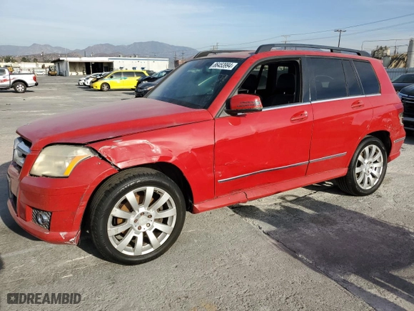 2010 Mercedes-Benz GLK-Class GLK 350 with VIN WDCGG5GB3AF430760, listed as a Copart auction lot 86453994 with 129,915 mi miles and Clean Title. Bid and sale history available at carsss.com. Image 1.