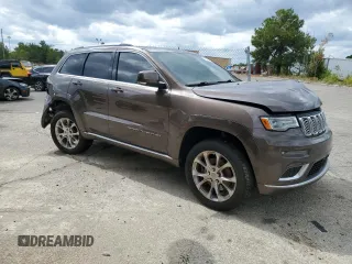 2019 Jeep Grand Cherokee Summit with VIN 1C4RJFJT7KC619521, listed as a Copart auction lot 71671514 with 78,761 mi miles and Salvage Title. Bid and sale history available at carsss.com. Image 4.