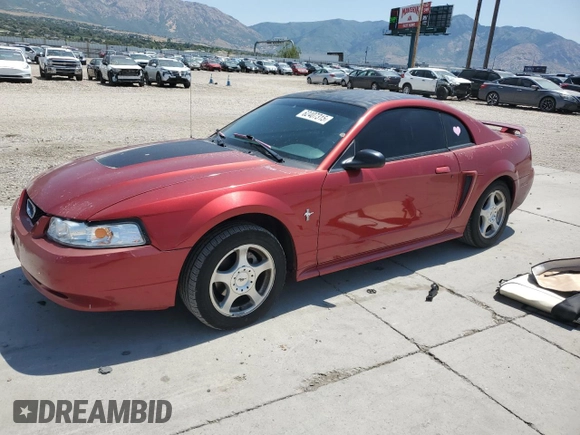 2003 Ford Mustang Standard with VIN 1FAFP40403F414208, listed as a Copart auction lot 62407315 with 132,107 mi miles and Salvage title. Bid and sale history available at DreamBid. Image 1.