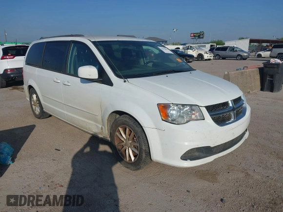 2016 Dodge Grand Caravan SXT with VIN 2C4RDGCG6GR204783, listed as a IAAI auction lot 42094898 with 132,454 mi miles. Bid and sale history available at carsss.com. Image 1.