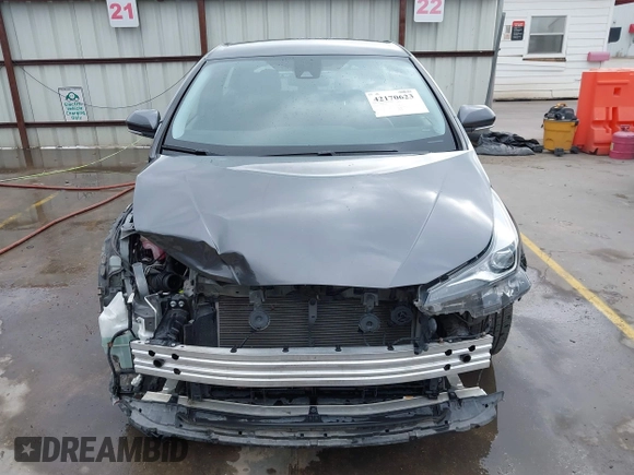 2022 Toyota Prius L Eco with VIN JTDKAMFU4N3183352, listed as a IAAI auction lot 42170623 with 52,244 mi miles and . Bid and sale history available at DreamBid. Image 13.