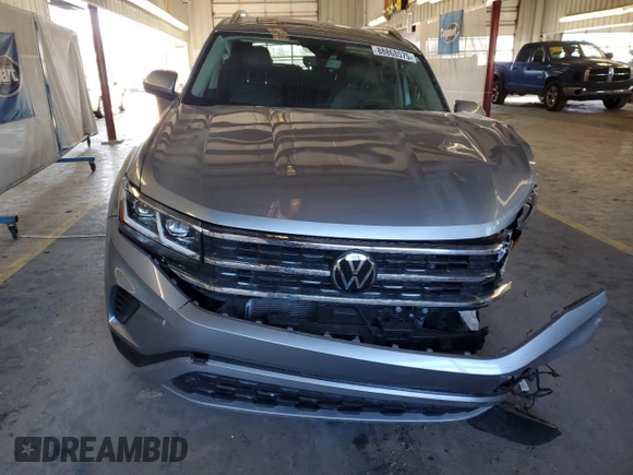 2023 Volkswagen Atlas SEL with VIN 1V2BR2CA4PC529988, listed as a Copart auction lot 88868575 with Not provided miles and Salvage title. Bid and sale history available at DreamBid. Image 5.