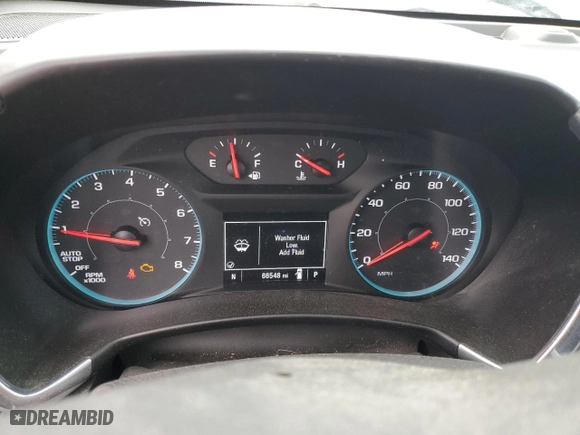 2020 Chevrolet Equinox LS with VIN 3GNAXHEV3LS520023, listed as a Copart auction lot 43454035 with 66,548 mi miles and Salvage Title. Bid and sale history available at carsss.com. Image 9.