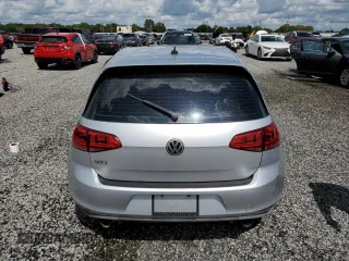 2016 Volkswagen Golf GTI SE with VIN 3VW5T7AU1GM008572, listed as a Copart auction lot 74086374 with 0 mi miles and Salvage Title. Bid and sale history available at carsss.com. Image 6.