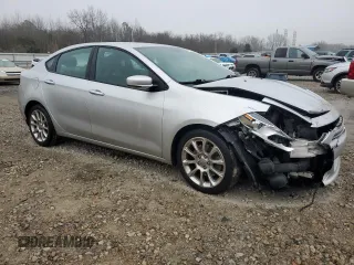 2013 Dodge Dart Limited with VIN 1C3CDFCH7DD251963, listed as a Copart auction lot 44121575 with 107,644 mi miles and Salvage Title. Bid and sale history available at carsss.com. Image 4.
