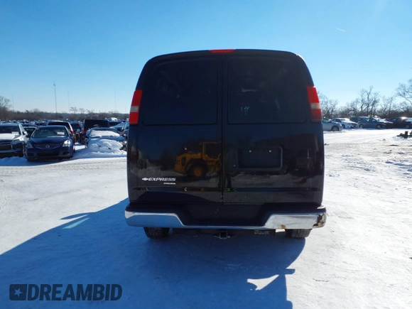 2012 Chevrolet Express Cargo with VIN 1GCSGAFXXC1142854, listed as a IAAI auction lot 41101209 with Not provided miles and . Bid and sale history available at DreamBid. Image 16.