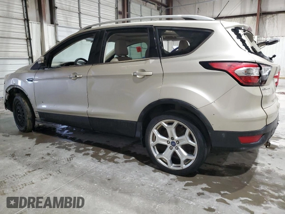 2018 Ford Escape Titanium with VIN 1FMCU9J9XJUB54238, listed as a Copart auction lot 60908655 with Not provided miles and Clean title. Bid and sale history available at DreamBid. Image 2.