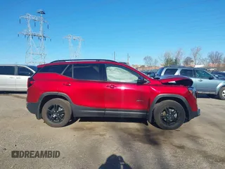 2022 GMC Terrain AT4 with VIN 3GKALYEV4NL195923, listed as a IAAI auction lot 41815009 with 26,862 mi miles and . Bid and sale history available at DreamBid. Image 14.