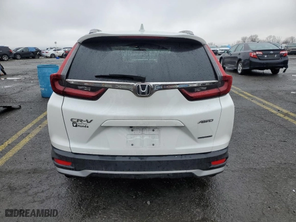2020 Honda CR-V Touring with VIN 7FARW2H9XLE000859, listed as a Copart auction lot 84952894 with 86,740 mi miles and Salvage Title. Bid and sale history available at carsss.com. Image 6.