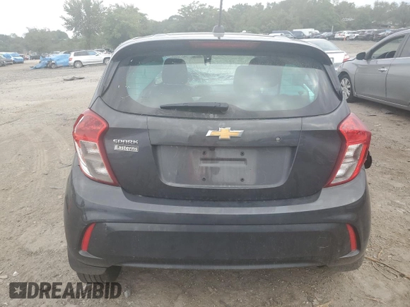 2022 Chevrolet Spark LS with VIN KL8CB6SA0NC032252, listed as a Copart auction lot 69621394 with Not Provided miles and Salvage Title. Bid and sale history available at DreamBid. Image 6.